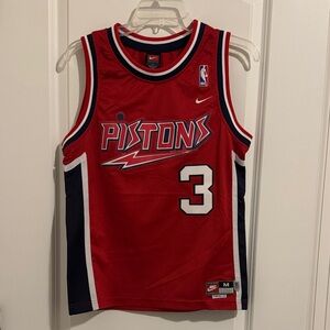 Nike Youth Detroit Pistons Ben Wallace Hall of Fame Jersey